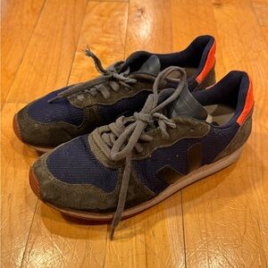 Veja Blue and Grey Sneakers